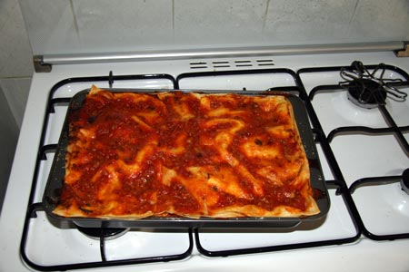Lasagna cotta